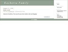 Tablet Screenshot of kachoria.com